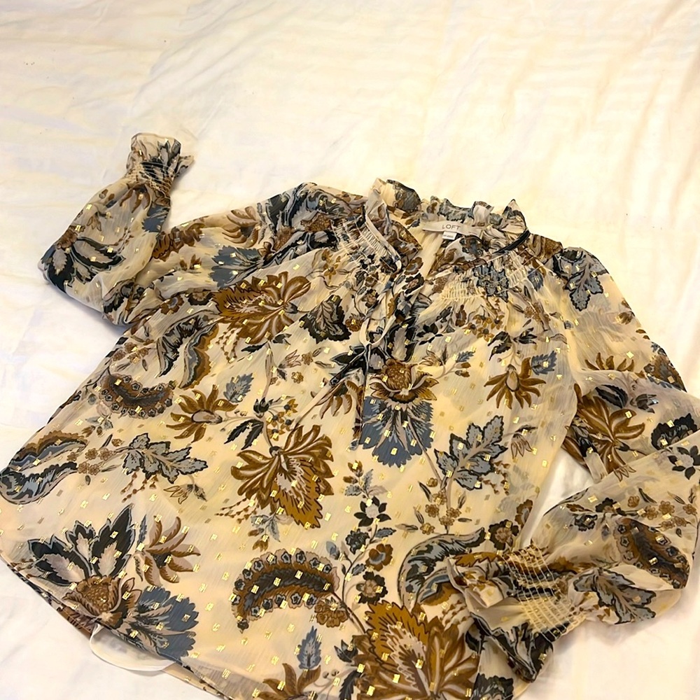 LOFT BLOUSE - Picture 2 of 6